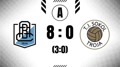Braník - Troja 8:0