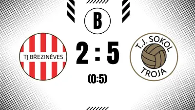 Troja B slaví první výhru v sezóně! Po poločase snů porazila Březiněves.