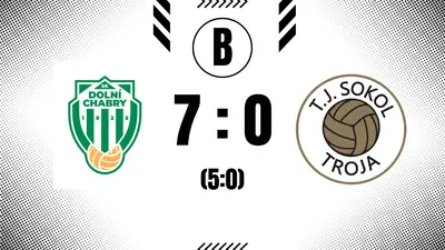 Troja B čeká na první gól, v Chabrech jasně prohrála