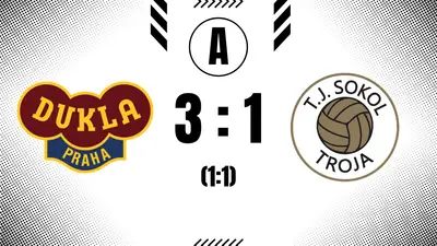 Dukla - Troja 3:1