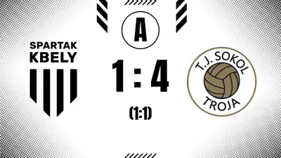 Troja se dočkala třetího podzimního vítězství. Proti rezervě Kbel rozhodly standardní situace.