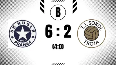 Nusle - Troja B 6:2