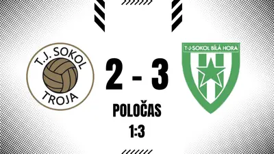 Troja doma na comeback nenavázala a prohrála s Bílou Horou