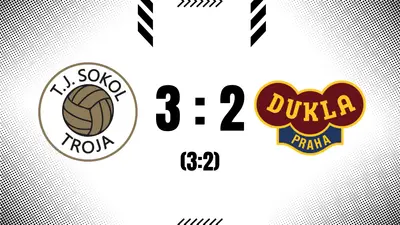 Troja - Dukla 3:2