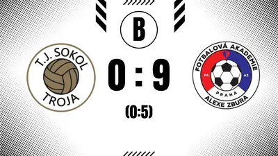 Troja B - FAAZ 0:9