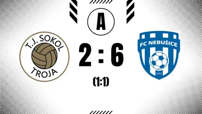Troja - Nebušice 2:6