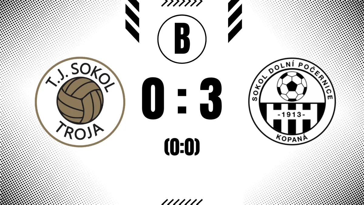 Rezerva znovu doma prohrála 0:3