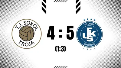 Troja B - Strašnice 4:5 