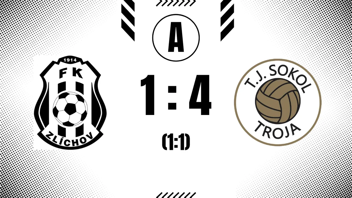 Troja zakončila podzim vítězstvím na hřišti Zlíchova